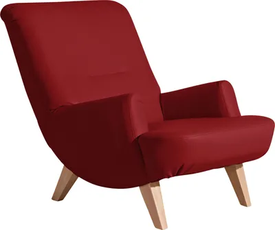 Produktbild von Max Winzer Sessel Brandford - Kunstleder chilli - Maße: 71 x 101 x 80 cm