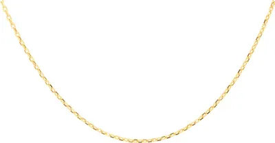 Produktbild von SuzanGold Goldkette Damen Echtgold Simplicity Kette aus 375 Gelbgold