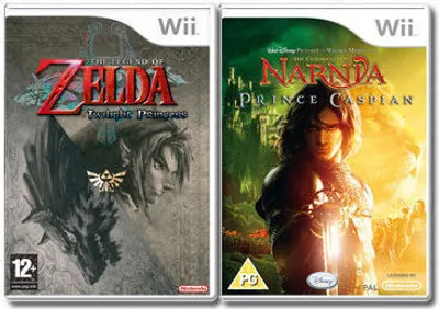 Produktbild von Legend of Zelda: Twilight Princess+Chronicles of Narnia