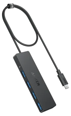 Produktbild von Anker USB-C Hub, 4 Port USB 3.0 Datenhub mit 5 Gbit/s