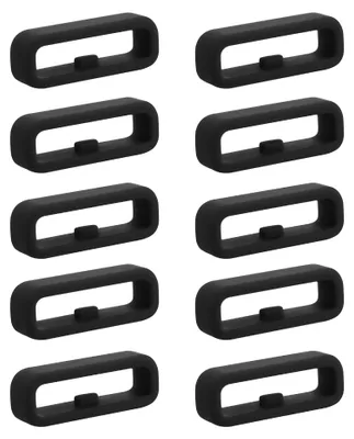 Produktbild von kwmobile 10x Smart Watch Band Halterung für 22mm Smartwatch Strap (Universal) Armbandhalterung - Bandschlaufe für Fitness Tracker und Smart Uhr aus
