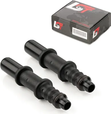 Produktbild von 2x Gegenstück Schnellkupplung gerade Kraftstoffleitung 9,49x7 mm für KIA HYUNDAI