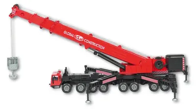 Produktbild von Siku Kran MEGA LIFTER Baufahrzeug rot; 4311