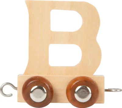 Image de Train de lettres en bois B