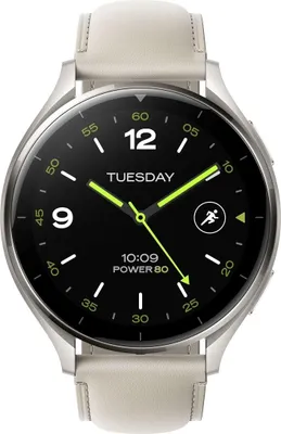 Produktbild von Xiaomi Watch 2 3,63 cm (1,43") AMOLED 46 mm Digital 466 x 466 Pixel Touchscreen Titanium Wi-Fi GPS (Satellit)