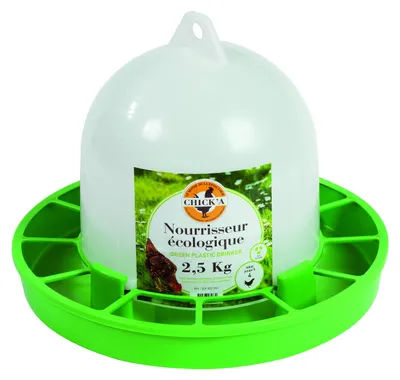 Obrázek produktu pro Krmítko pro slepice s násypkou Eko plast 2,5kg
