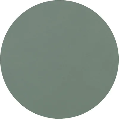Image de LIND DNA Dessous de verre Nupo - cuir - vert pastel - ø 10 cm