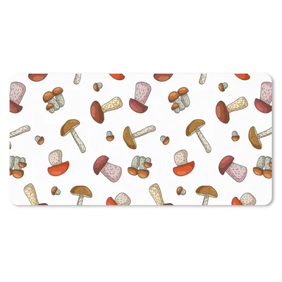 Produktbild von MuchoWow® Mauspad Mousepad Pilz - Muster - Cartoon 60x30 cm - Mousepads - Maus Mat - Pad - Mausunterlage - Nachhaltig