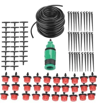 Image de Système d'irrigation automatique par micro-goutte-à-goutte de 25 m pour plantes