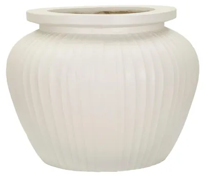 Produktbild von Mauro Ferretti Vase Chil 48 x 38 cm, cremefarben