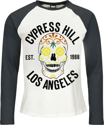 Produktbild von Cypress Hill Langarmshirt Herren Amplified Collection - Floral Skull multicolor XL