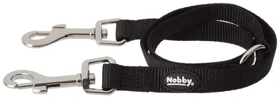 Immagine prodotto di Guinzaglio per cani classico - 2 x 30 cm - 10 mm - Nero