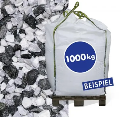 Produktbild von Marmorsplitt Icy Mix 8-16mm 1.000kg Big Bag