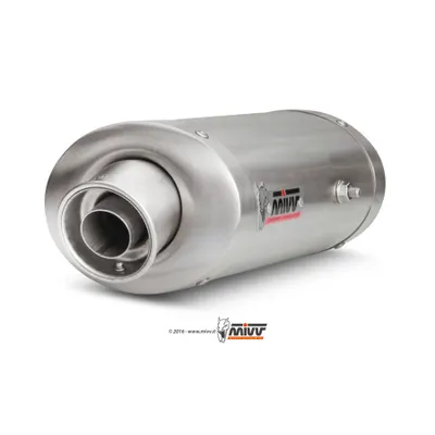 Produktbild von Mivv SPORT Schalldämpfer OVAL SLIP-ON Edelstahl für HONDA CBR 1000 RR BJ 2006 > 2007