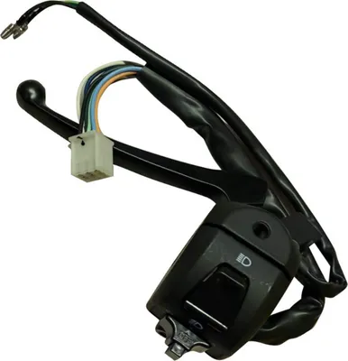 Produktbild von Lenkerarmatur links Trommelbremse Bremshebel M8 50ccm 2Takt Motorroller.de Stecker 8 Pins Spiegelloch Kombischalter Schalterelemente Schalter-Einheit