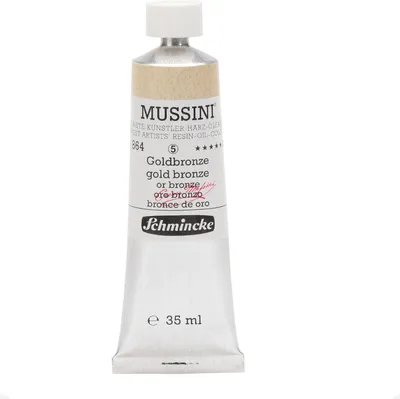 Produktbild von Schmincke 35ml MUSSINI Goldbronze Öl 10 864 009