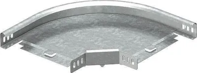 Produktbild von OBO Bettermann Bogen 90° RB 90 610 60x100 (6043216)