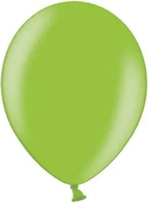 Produktbild von Strong Balloons 27cm, Metallic Bright Green (1 Packung / 50 Stück)