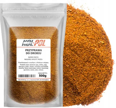 Zdjęcie produktu dla PRZYPRAWA DO DROBIU 500g Aromatyczna mieszanka naturalna jakość Kol-Pol