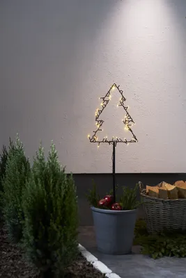 Produktbild von Star Trading LED-Lichterbaum "Spiky", 60 warmwhite LED