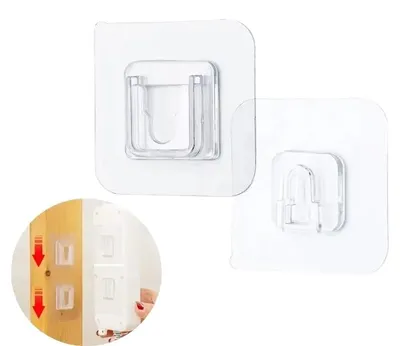 Obrázek produktu pro Lepicí držáky, odolný a voděodolný design, univerzální použití, 100 kusů (50 párů)