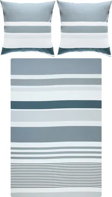 Produktbild von REDBEST Bettwäsche anthrazit 1x 200x200 cm + 2x 80x80 cm