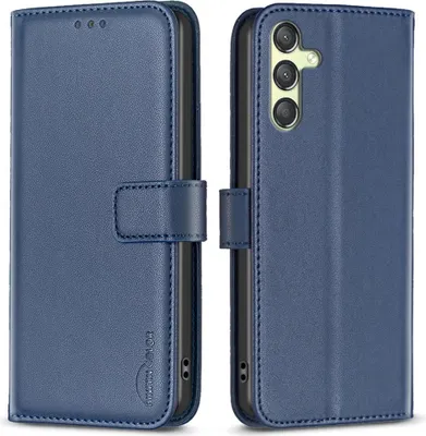 Produktbild von Samsung Galaxy A25 Hülle - BINFEN Klapphülle - Blau