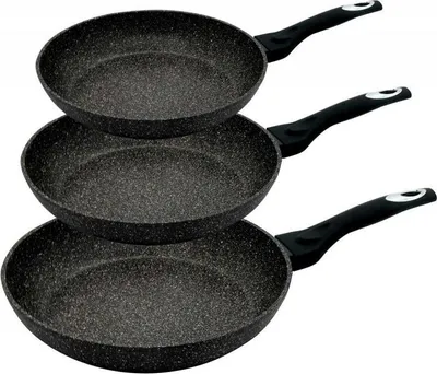 Zdjęcie produktu dla Zestaw Patelni Granitowych 20/24/28Cm Klausberg Kb-7290