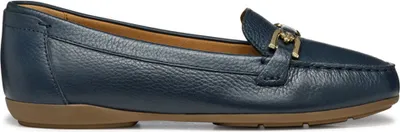 Produktbild von GEOX Slipper & Mokassin ANNYTAH MOC, Glattleder, Blau, Damen