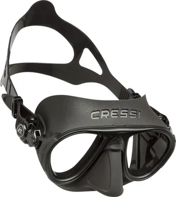 Immagine prodotto di Cressi Calibro Maschera da pesca subacquea Nero,Grigio Nero,Grigio Taglia unica