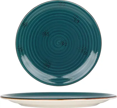 Image de Assiette plate By Bone - Harmony Tropical - Porcelaine - 27 cm