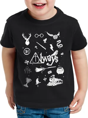 Produktbild von BaumwolleCloud Always Potter Kinder T-Shirt schule zauberei harry