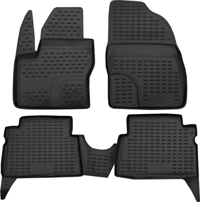 Obrázok produktu pre J&J Automotive | Gumové rohože so zvýšeným okrajom pre Ford C-Max 2012-2019 4ks