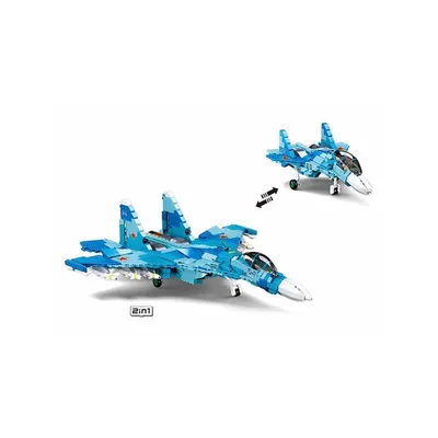 Produktbild von Sluban Model Bricks Düsenjäger Modell 27 M38-B0985