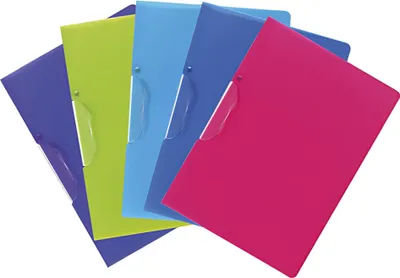 Produktbild von Exacompta 47700E Aktenordner mit Clip-Design, aus PP, A4, in verschiedenen Farben