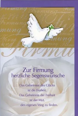 Produktbild von apollo 15-1000 Firmungskarte - inkl. Umschlag