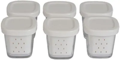 Obrázok produktu pre Sklenené poháre na jogurt – 6 ks, 140 ml