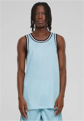 Obrázok produktu pre Pánske tričko Urban Classics Mesh Tanktop oceanblue - 5XL