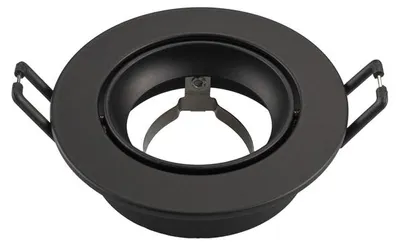 Produktbild von Ledvion LED Einbaustrahler Rund Schwarz GU10 Fassung