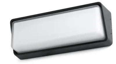 Produktbild von Faro 71537, Wandbeleuchtung für den Außenbereich, Schwarz, Aluminium, IP65, I, 20 W