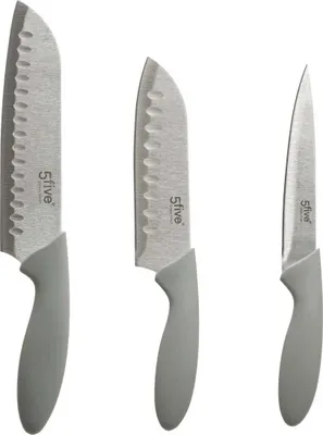 Obrázek produktu pro Sada 3 kuchyňských nožů z nerezové oceli, sada 3