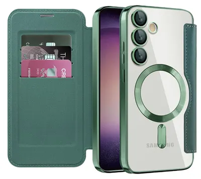 Obrázek produktu pro Techsuit – pouzdro SmartMag Book pro Samsung Galaxy S23 Plus – zelené