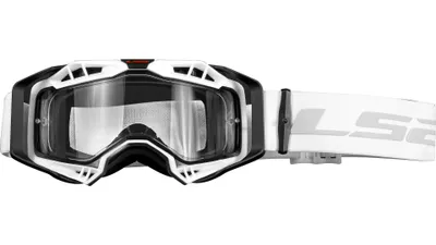 Produktbild von LS2 Aura Enduro Series Motocross Brille, weiß, Einheitsgröße