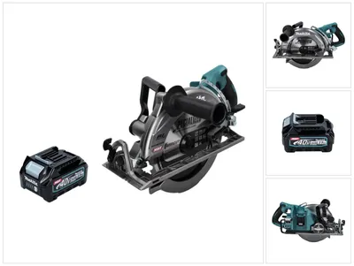 Produktbild von Makita RS 002 GD1 Akku Handkreissäge 40 V max. 260 mm Brushless + 1x Akku 2,5 Ah - ohne Ladegerät