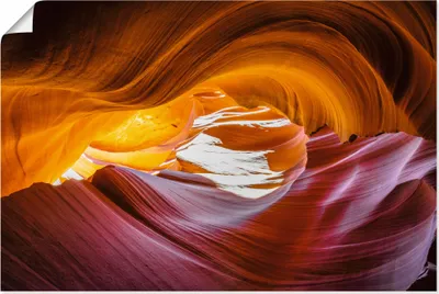 Produktbild von ARTland Poster Antelope Canyon in den USA Größe: 60x40 cm