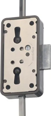 Produktbild von 7052.15011 Drehstangen- Schloss aufl.braun,3 Zuh.