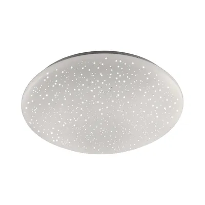 Obrázek produktu pro LED stropní svítidlo bílé, hvězdicový efekt, D 39 cm