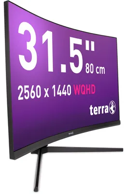 Image de Terra TERRA 3285W computer monitor 80 cm (31.5") 2560 x 1440 pixels Wide Quad HD LCD Black