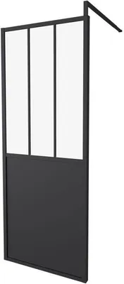 Image de Festwand 80X200 Style Industriel Noir