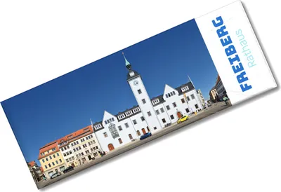 Produktbild von streetline Freiberg Rathaus Panorama Souvenir Magnet